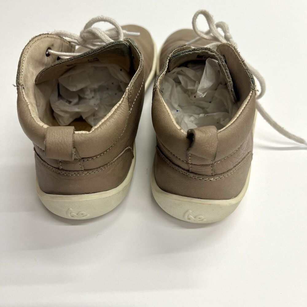 Be Lenka Icon Leather Lace Up Boot Cappuccino Sz41 Wide Toe Box Zero Drop - Picture 4 of 7